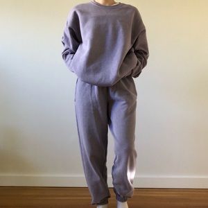 Urban Outfitters iets Frans light purple sweatsuit